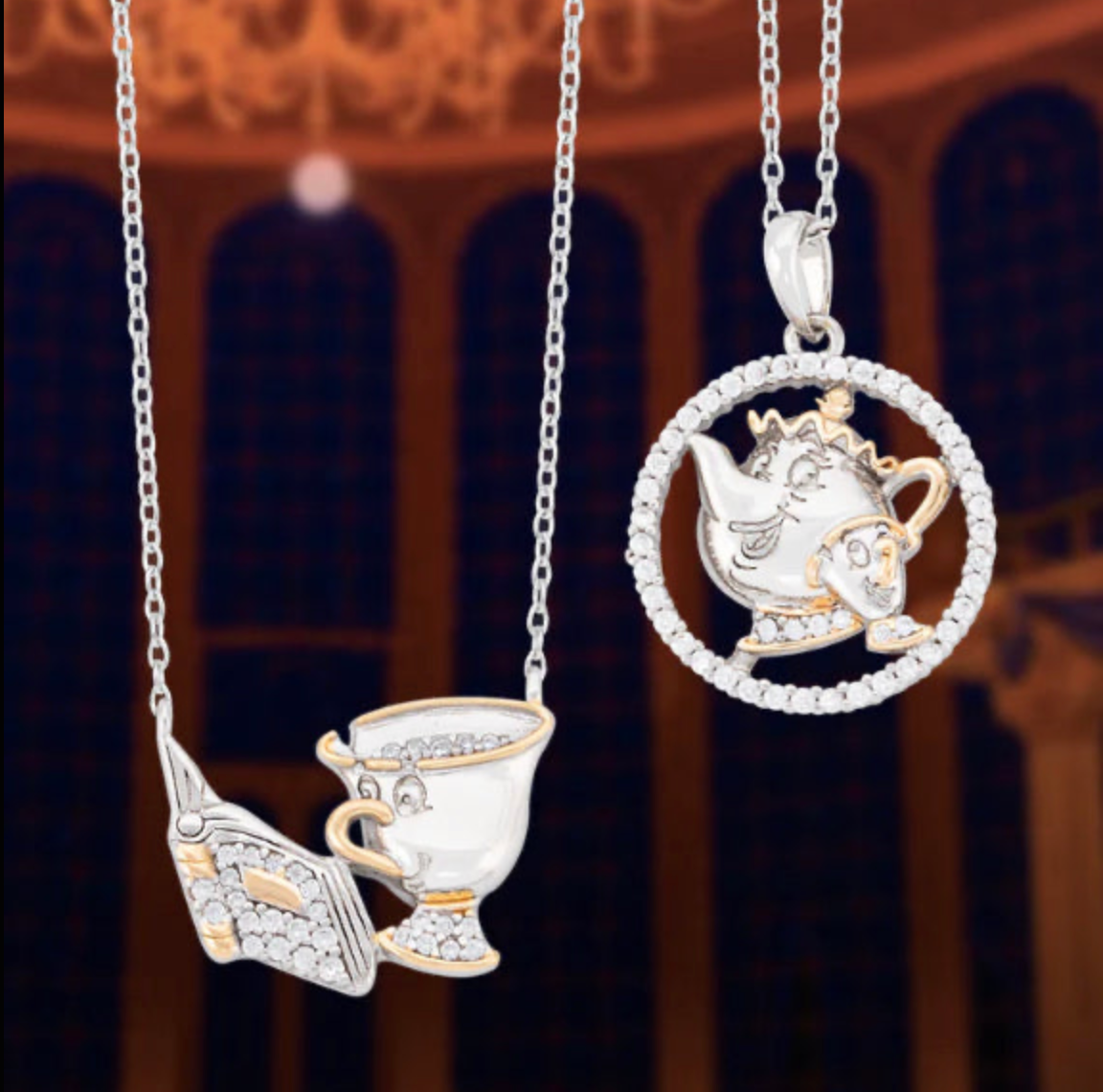 【 現貨 】迪士尼美女與野獸貝兒公主限量香薰蠟燭+首飾套裝 Candle Jewelry Set