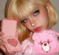 【 現貨 】Care Bear 可愛熊仔限量化妝品胭脂 暗紅色 Blush
