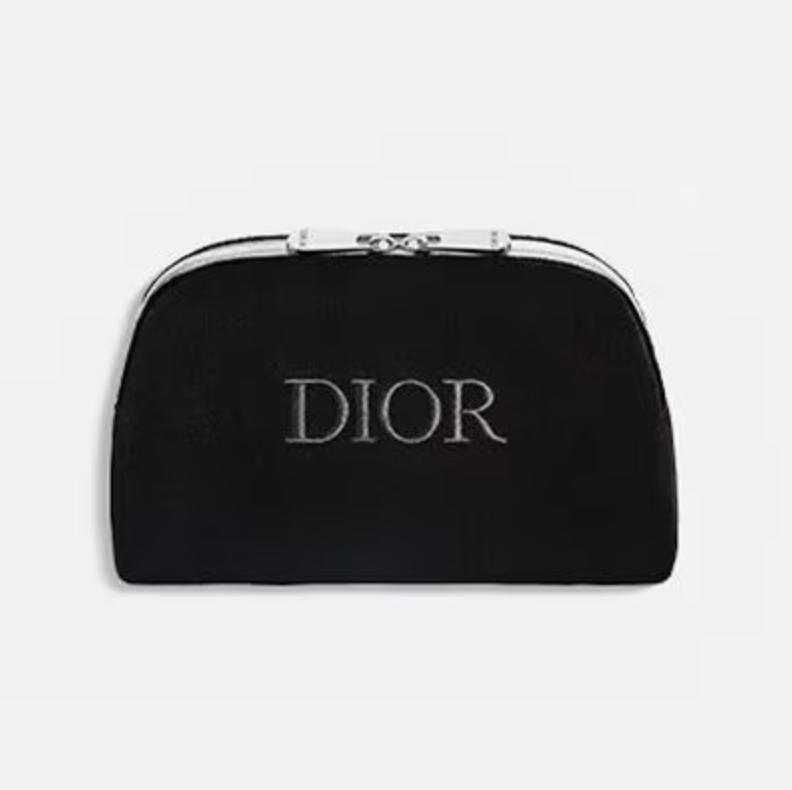 【 現貨 】Dior 限量絲絨寶藍色化妝包 Makeup Bag Limited Edition