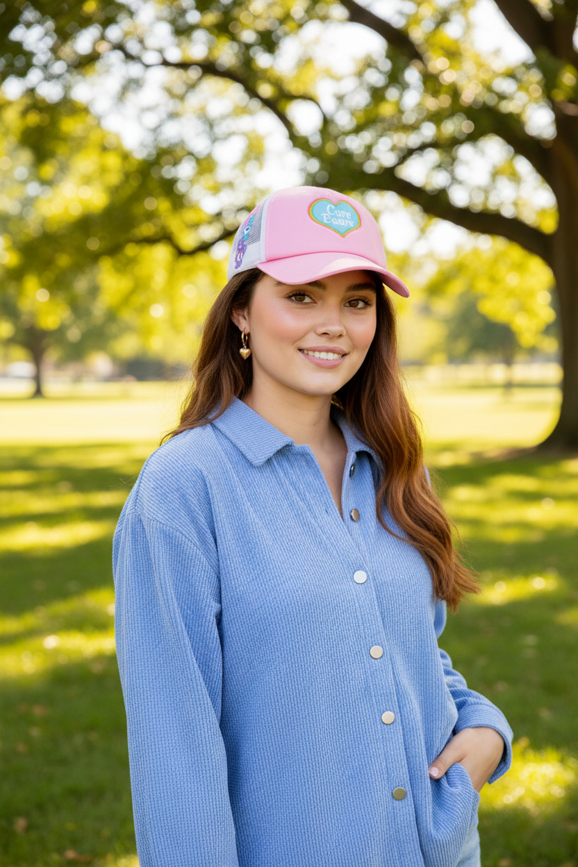【 現貨 】Care Bears 粉紅色可愛 Cap 帽 Cap Hat - Limited Edition