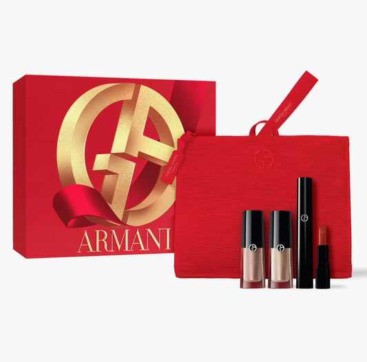 【 現貨 】ARMANI 限量Full Size 4件眼唇套裝 Gift Set Limited Edition