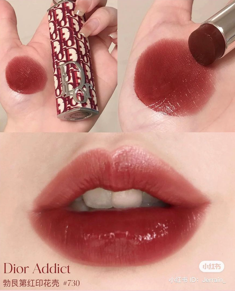 【 現貨 】Dior 限量紅白色刺繡唇膏殼 Lipstick Case