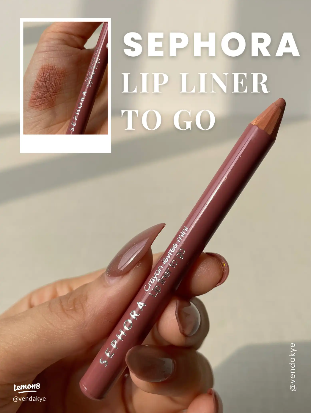 【 現貨 】裸色奶茶幼滑唇線筆 Lip Liner Pencil - 14 Pale Beige