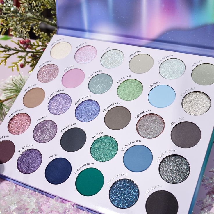 【 現貨 】Colourpop Aurora Eyeshadow 限量幻彩30色眼影盤 - 已停售 最後一盒