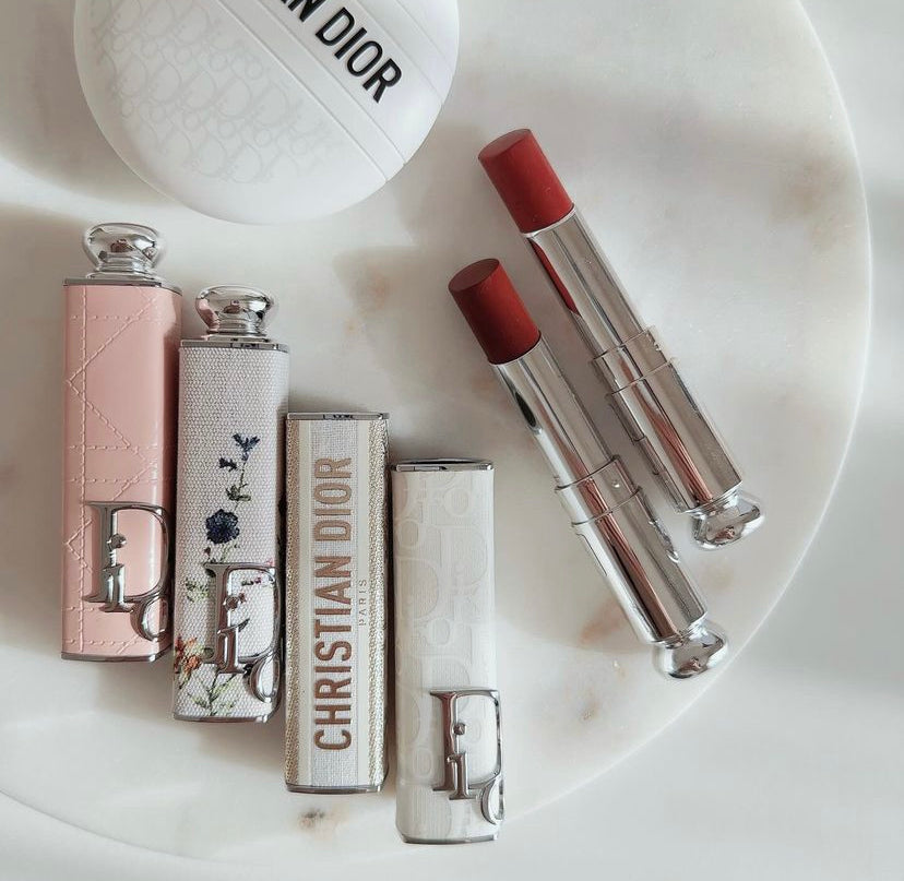 【 現貨 】Dior 花漾夢幻限量系列 -雪花白色唇膏殼 Lipstick Case **白色殼已包順豐運費到台灣**
