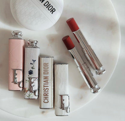 【 現貨 】Dior 花漾夢幻限量系列 -雪花白色唇膏殼 Lipstick Case **白色殼已包順豐運費到台灣**