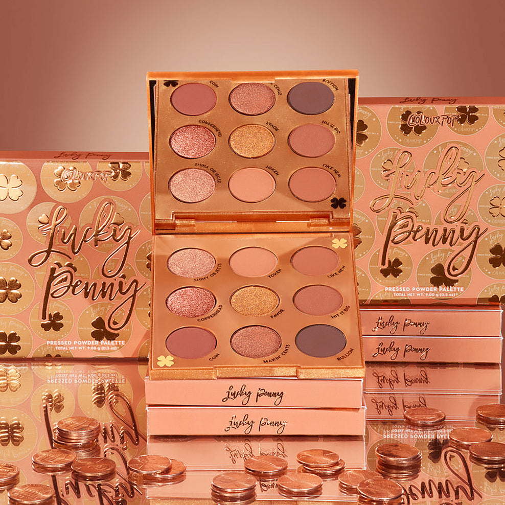 【 現貨 】莫卡咖啡眼影盤 Lucky Penny Eyeshadow Palette