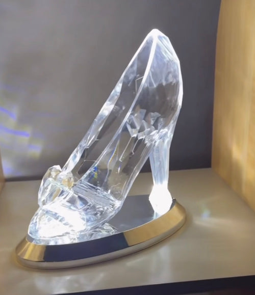 迪士尼灰姑娘Cinderella魔法水晶鞋燈
