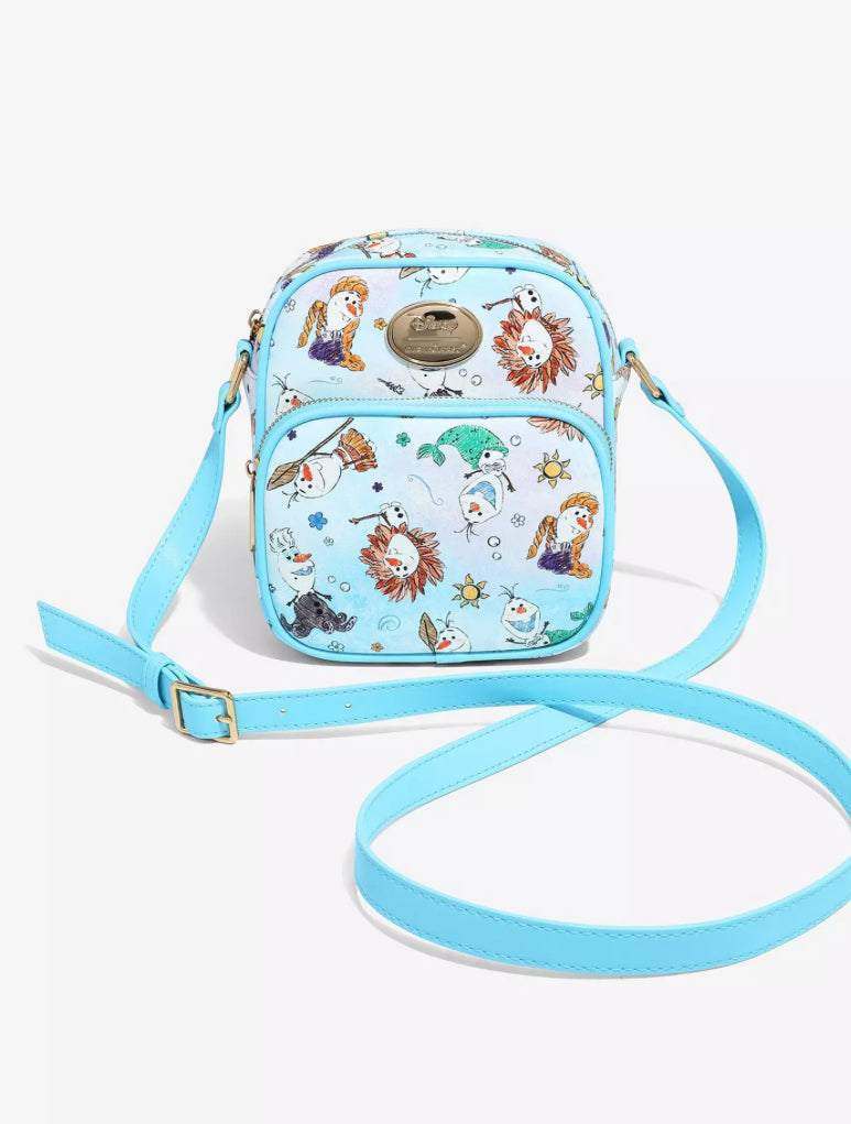 【 現貨 】迪士尼魔雪奇緣 Frozen Olaf 雪寶斜孭袋 Bag
