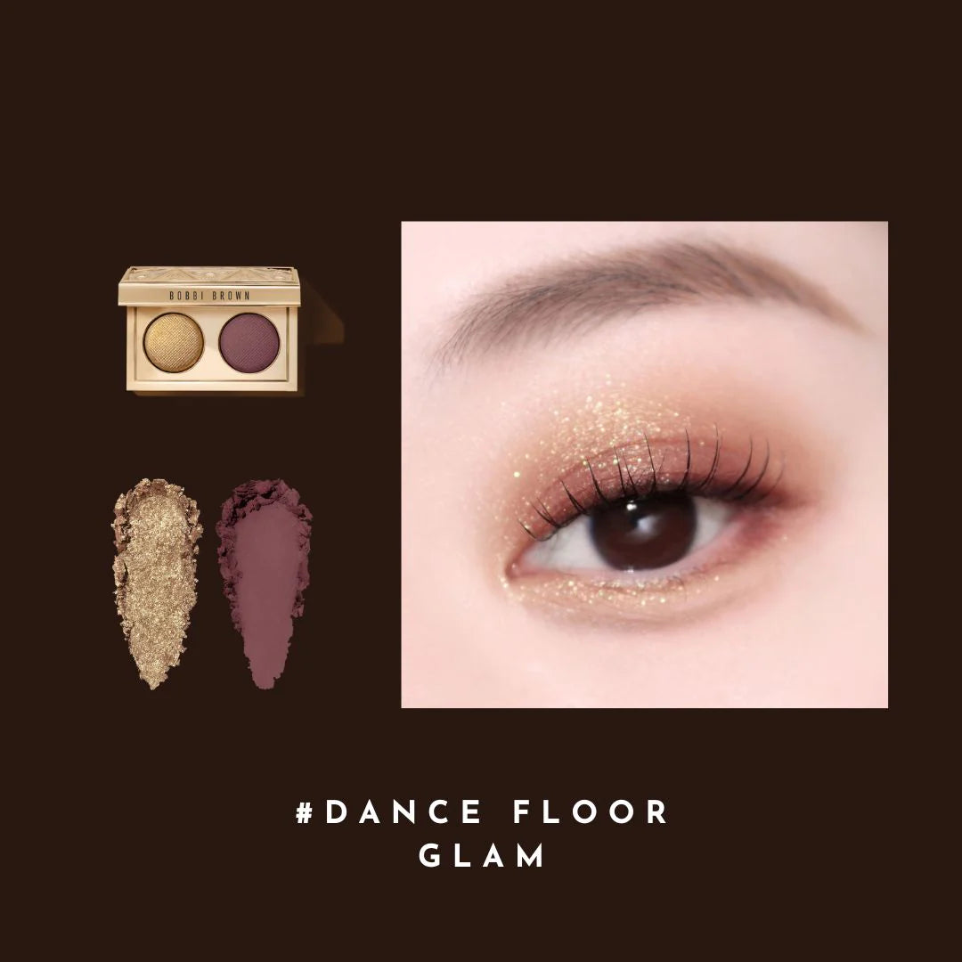 【 現貨 】Bobbi Brown  限量雙色爆閃月光石眼影盒 Eyeshadow -  Dancefloor Glam
