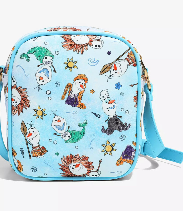 【 現貨 】迪士尼魔雪奇緣 Frozen Olaf 雪寶斜孭袋 Bag