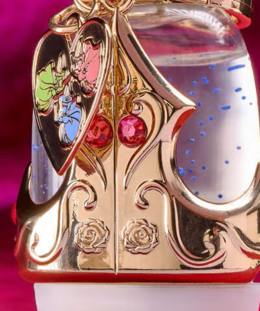 【 現貨 】迪士尼限量睡公主發光消毒液套鎖匙扣 Sleeping Beauty Aurora pocket keychain