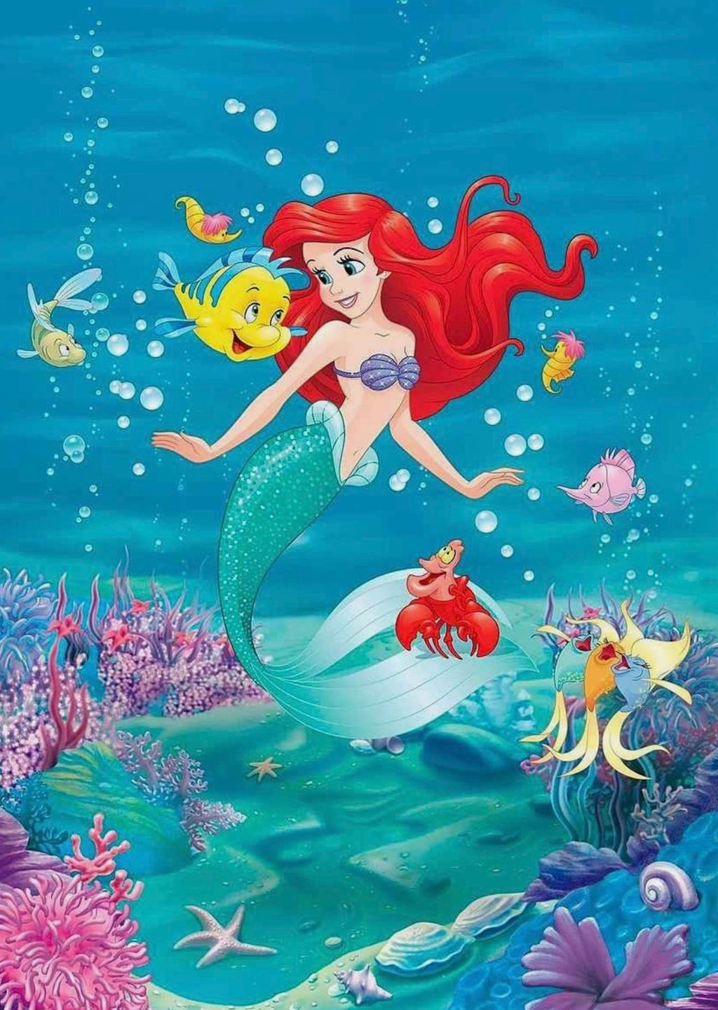 【 現貨 】Ariel 迪士尼限量美人魚公主頭箍 Ears Headband