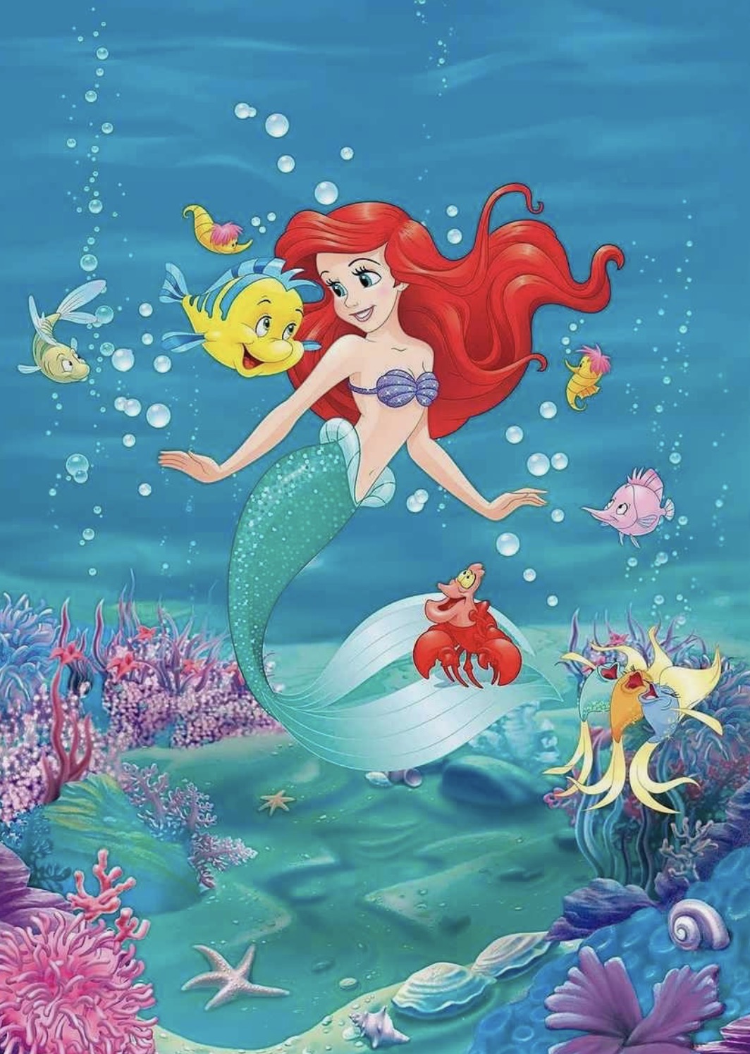【 現貨 】Ariel 迪士尼限量美人魚公主頭箍 Ears Headband
