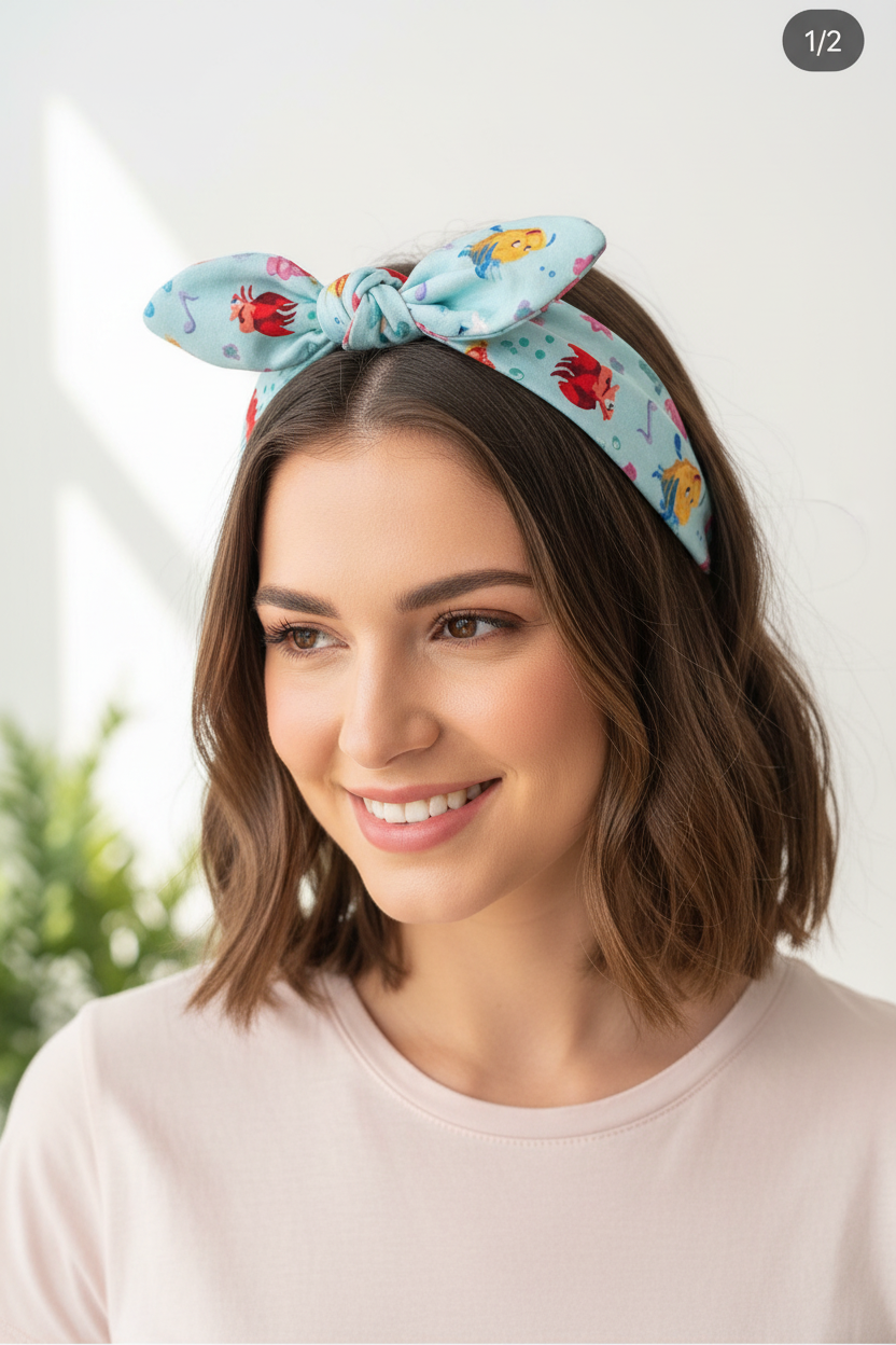 【 現貨 】Ariel 迪士尼限量美人魚公主頭箍 Ears Headband