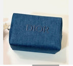 【 現貨 】迪奧限量牛仔布長方型化妝袋 Make up Bag