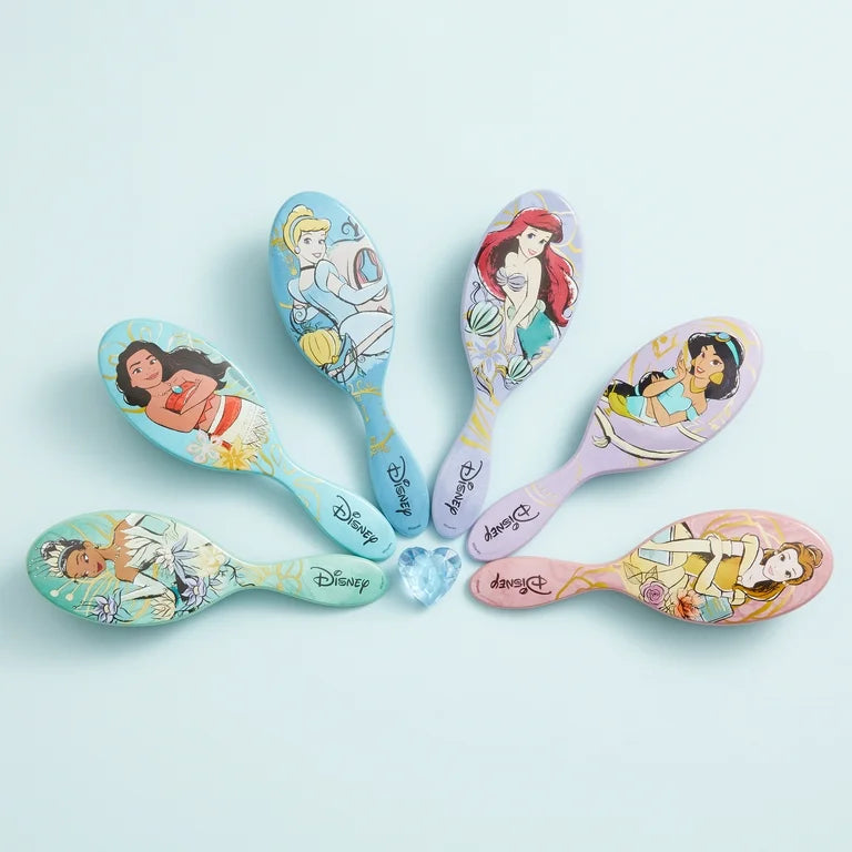 【 現貨 】迪士尼美女與野獸貝兒公主限量乾濕兩用鬆軟梳 Beauty and the Beast Belle Princess Comb Hair Brush