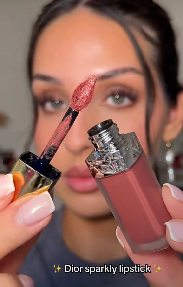 【 現貨 】迪奧 Lip Sequin 限量閃鑽唇膏 #323