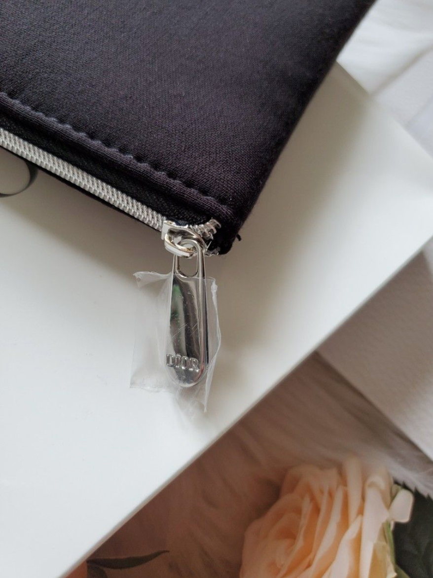 【 現貨 】迪奧限量寶藍色布面長方化妝包 Makeup Bag Limited Edition