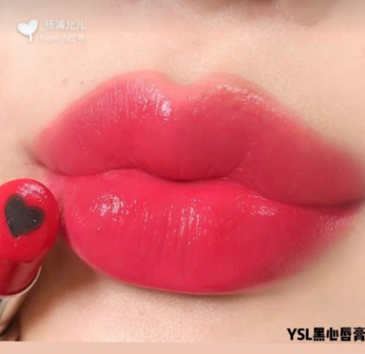 【 現貨 】 聖羅蘭限量黑色桃心唇膏 Lipstick #2
