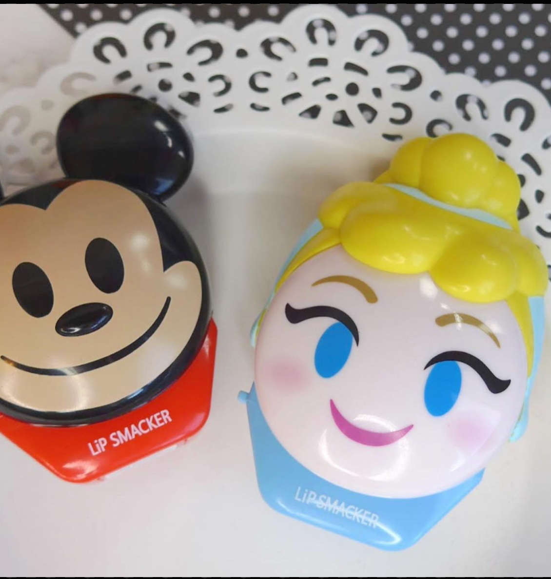 【 現貨 】【 訂購 】迪士尼公主系列美人魚 Ariel 雙面潤唇膏 Belle Cinderella Lip Balm