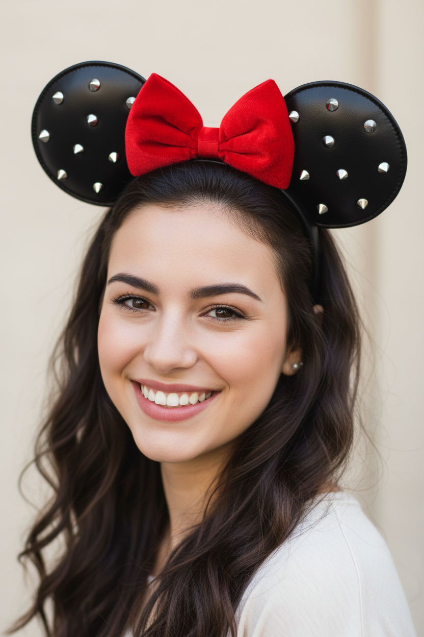 【 現貨 】迪士尼搖滾耳仔頭箍 Mickey Minnie Ears