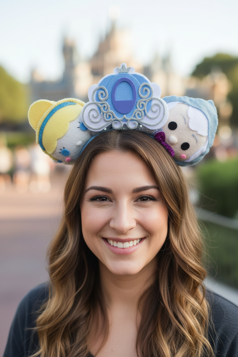 【 現貨 】Inspired 限量迪士尼系列灰姑娘Cinderella 限量耳仔頭箍 Ears