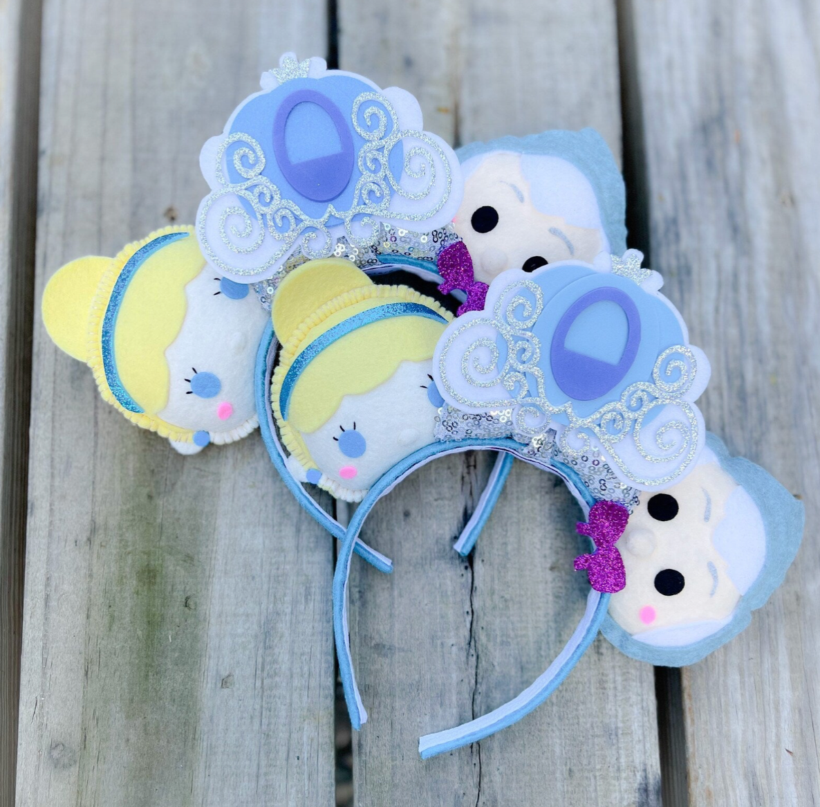 【 現貨 】Inspired 限量迪士尼系列灰姑娘Cinderella 限量耳仔頭箍 Ears