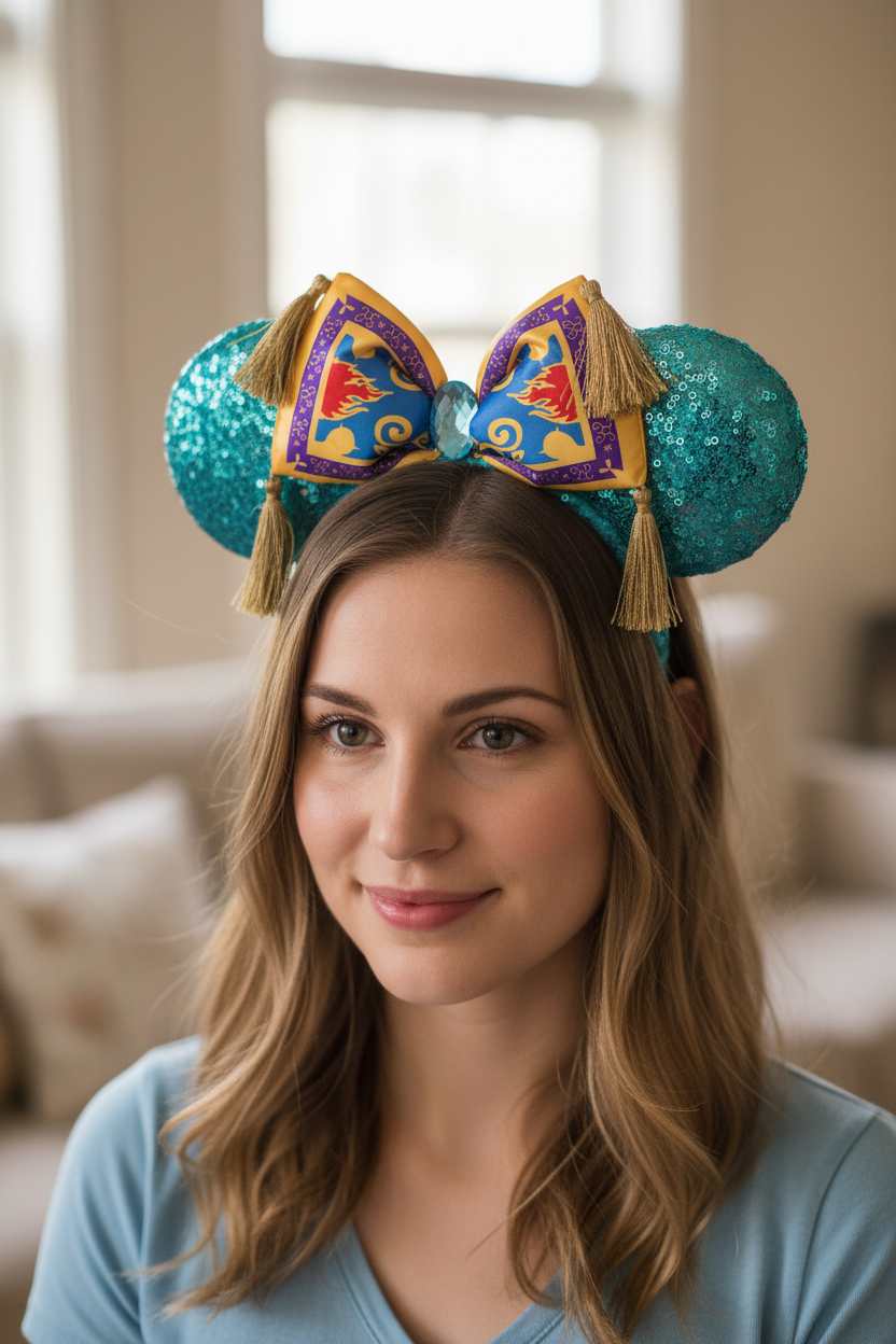 【 現貨 】Jasmine 迪士尼限量阿拉丁茱莉公主耳仔頭箍 Ears