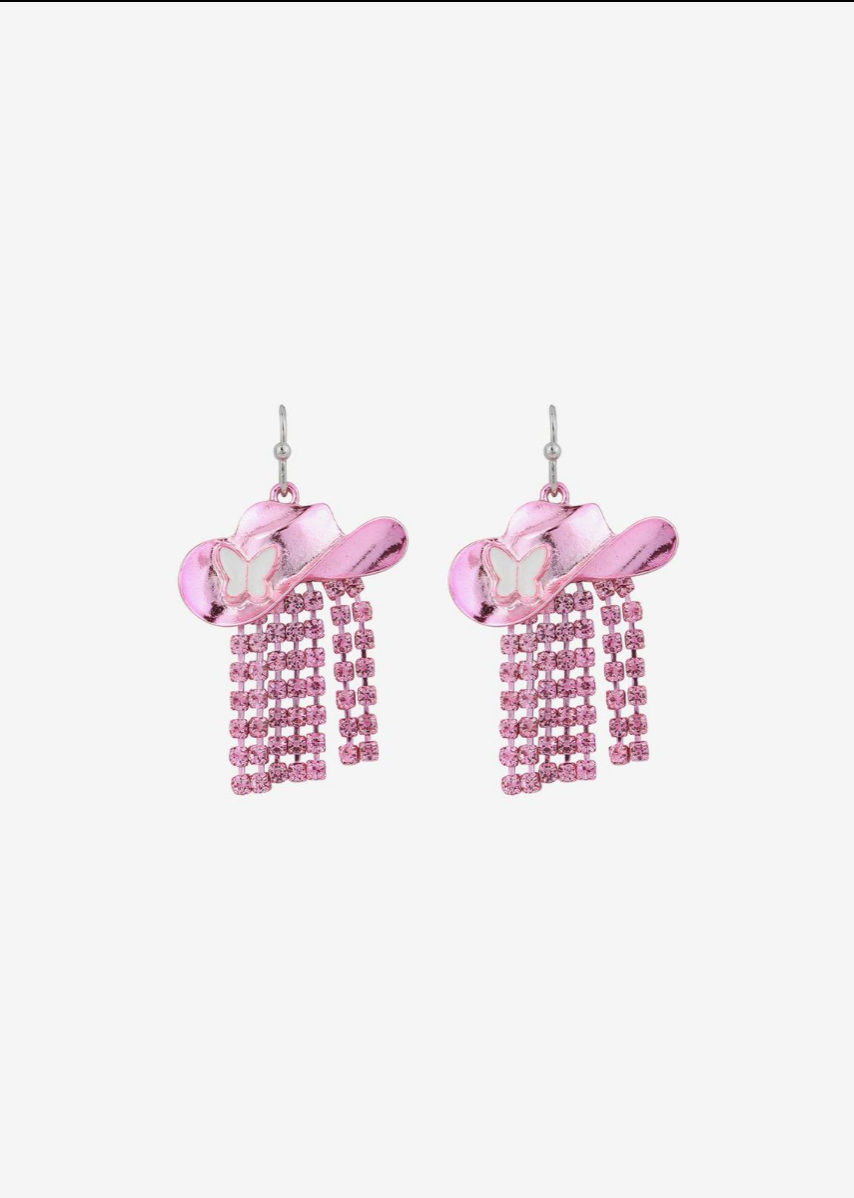 【 現貨 】芭比限量系列 - 牛仔閃閃耳環 Earrings