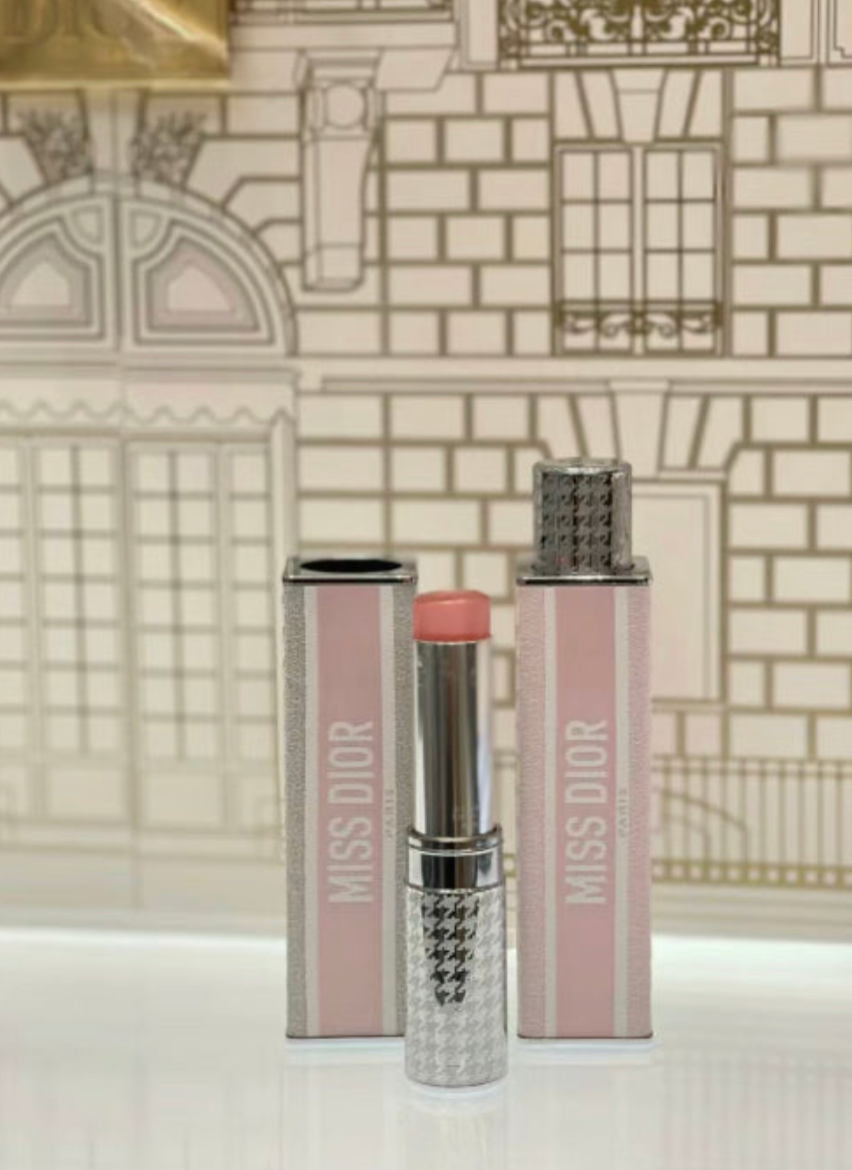 【 現貨 】迪奧夢幻粉色千鳥格限量香水膏 Perfume Stick