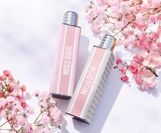【 現貨 】迪奧夢幻粉色千鳥格限量香水膏 Perfume Stick