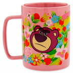 【 現貨 】迪士尼可愛勞蘇Lotso雙面水杯 連暖杯墊 Coffee Mug Cup