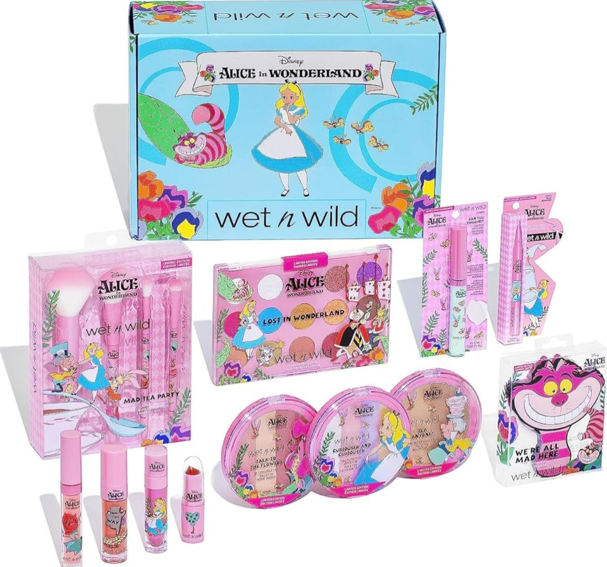 【 現貨 】迪士尼 限量 愛麗絲夢遊仙境化妝品套裝 Alice In Wonderland Makeup Gift Set  - 大禮盒