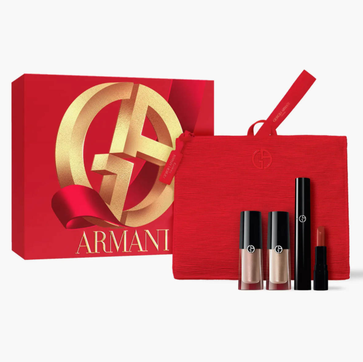 【 現貨 】阿瑪尼限量Full Size 4件眼唇套裝 Gift Set Limited Edition