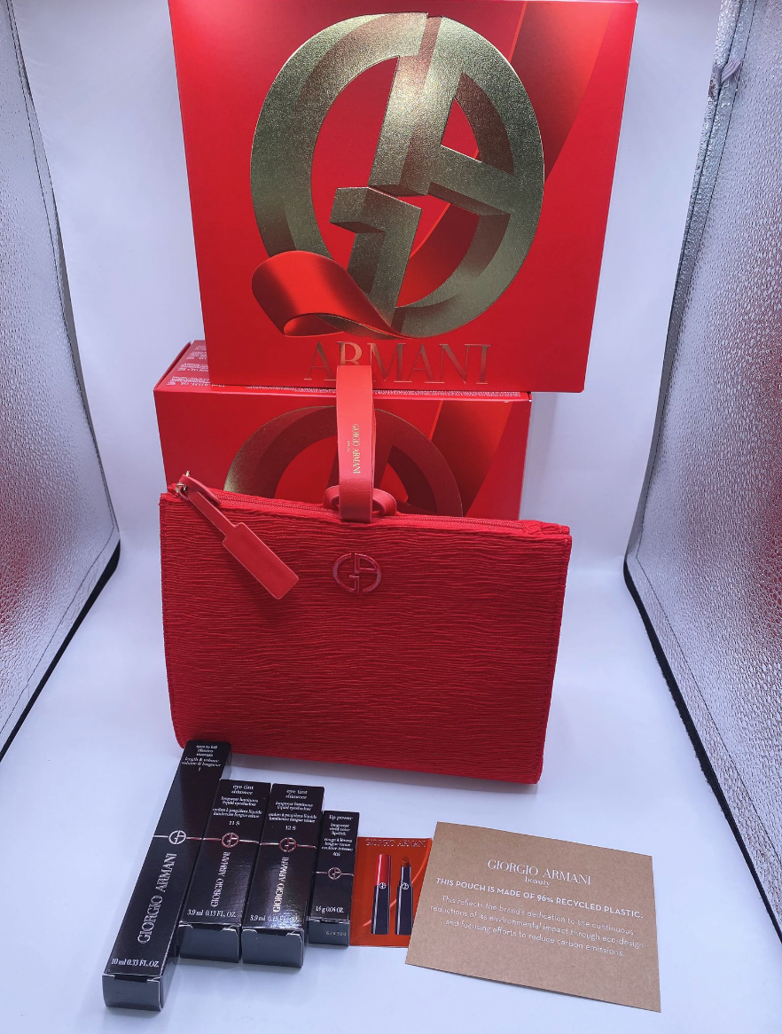 【 現貨 】阿瑪尼限量Full Size 4件眼唇套裝 Gift Set Limited Edition