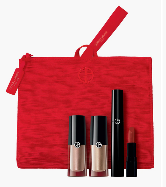 【 現貨 】阿瑪尼限量Full Size 4件眼唇套裝 Gift Set Limited Edition