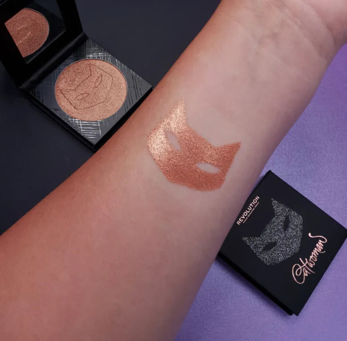 【 現貨 】限量蝙蝠俠 貓女系列光影 Highlighter