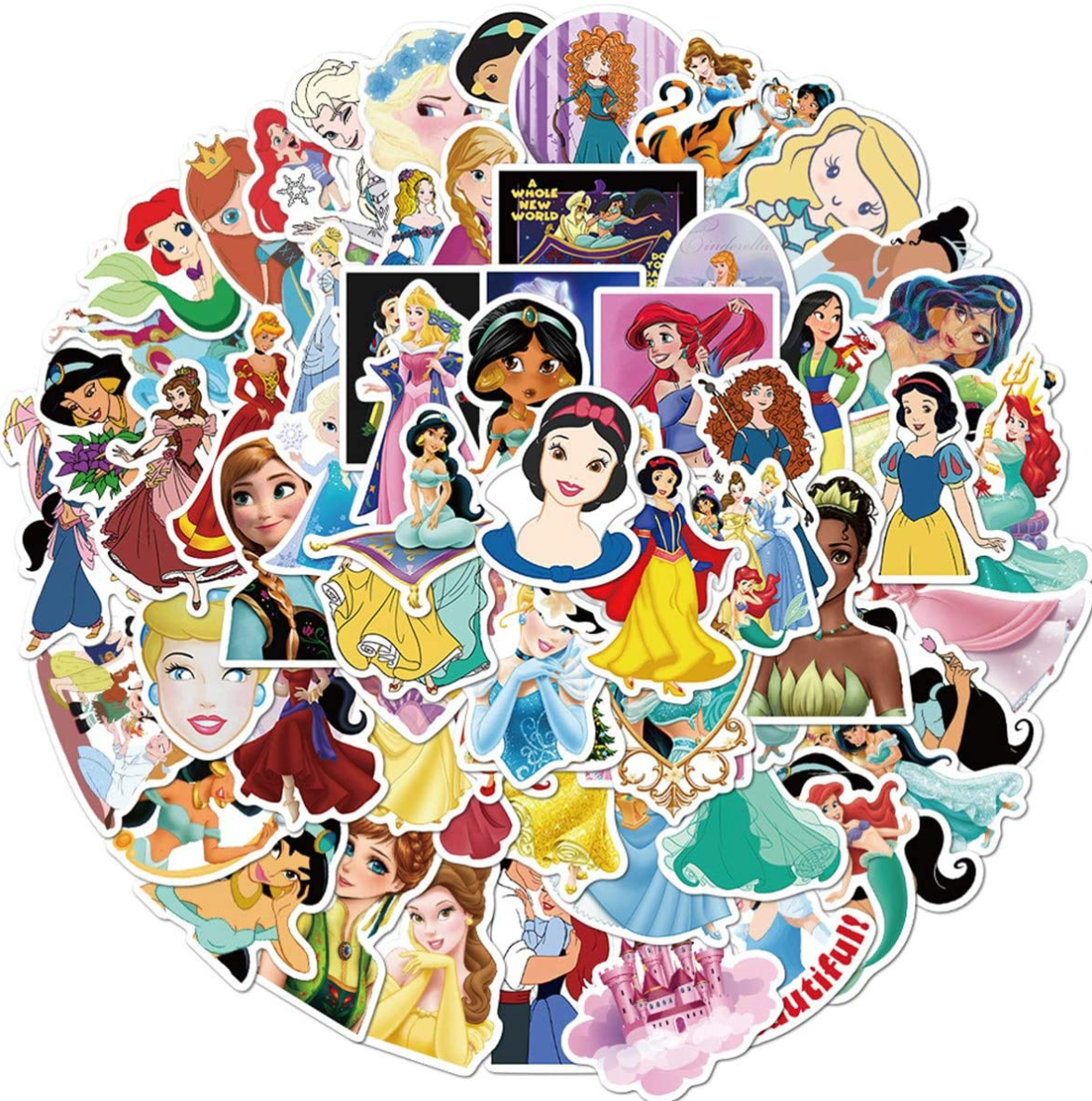 【 現貨 】迪士尼公主貼紙套裝 Sticker Set - Disney Princess