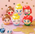 【 現貨 】【 訂購 】迪士尼公主系列美人魚 Ariel 雙面潤唇膏 Belle Cinderella Lip Balm