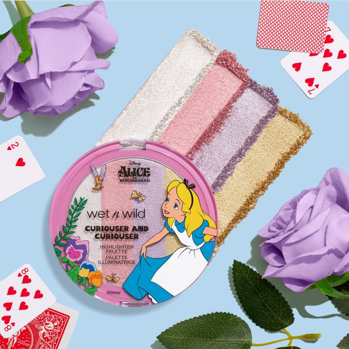 【 現貨 】迪士尼 限量 愛麗絲夢遊仙境 四色光影 Alice In Wonderland Highlighter