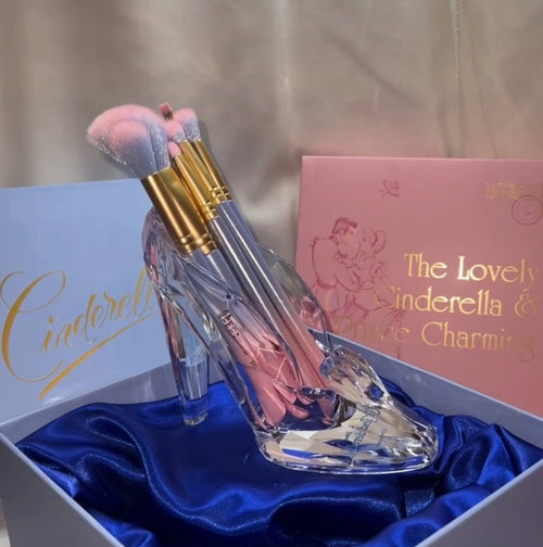 【 現貨 】迪士尼灰姑娘化妝掃 Cinderella Make up Brush Set