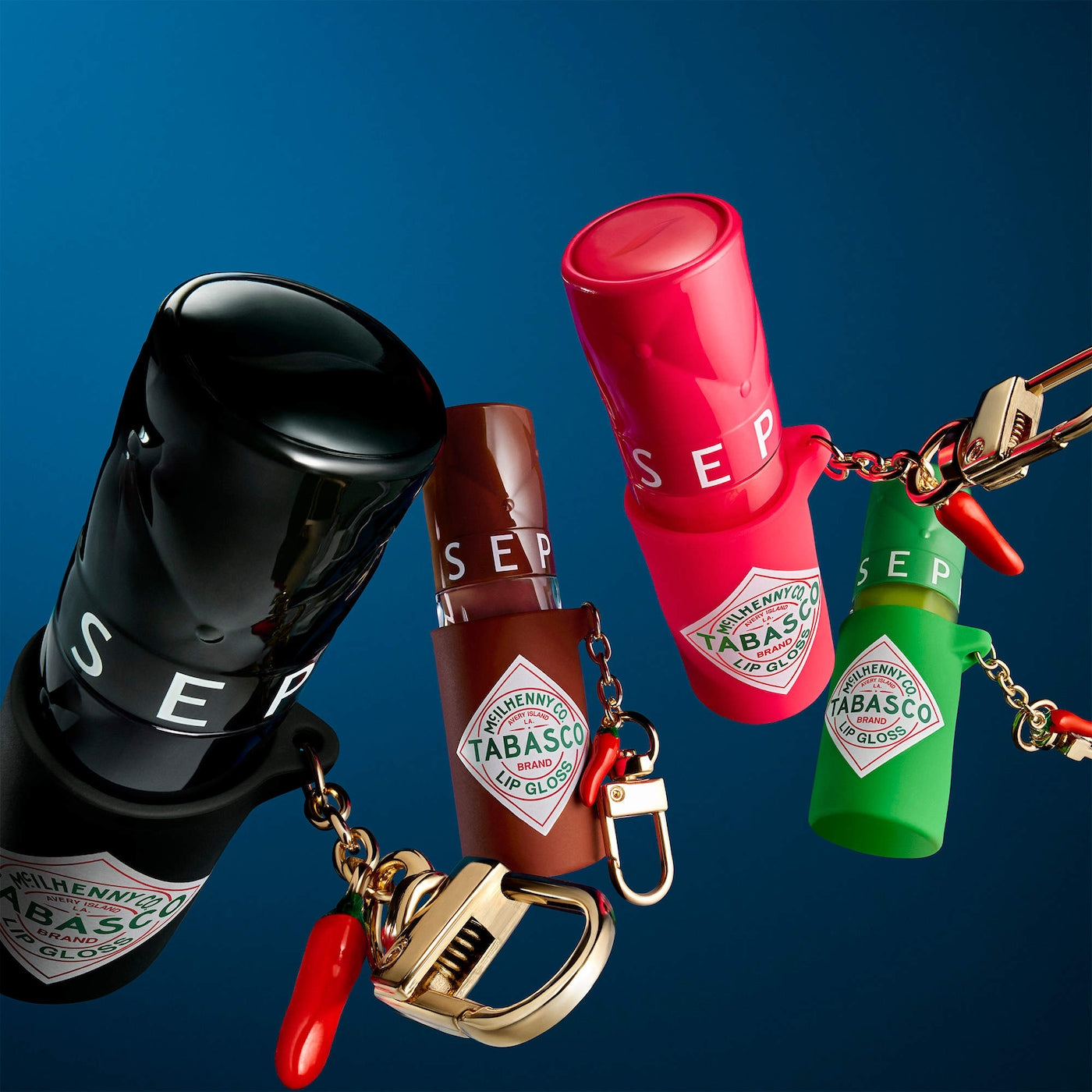 【 訂購 】🌶️ 限量 Tabasco 辣椒仔豐唇唇蜜 - 4色（紅/ 綠/ 啡/黑色)