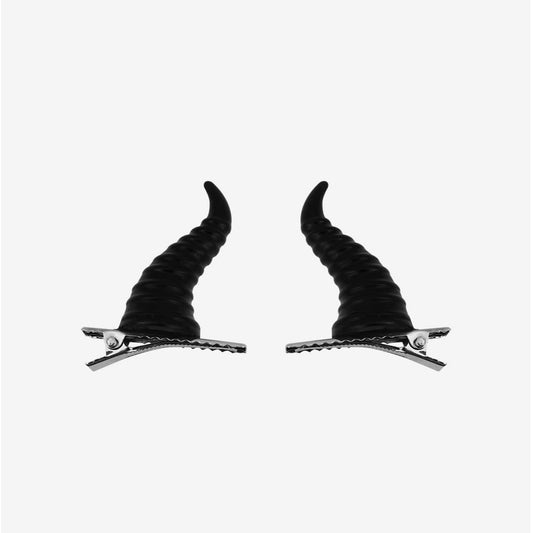 【 現貨 】Disney 迪士尼限量黑魔女耳仔髮夾  Maleficent Ears Hair Clip - Sleeping Beauty
