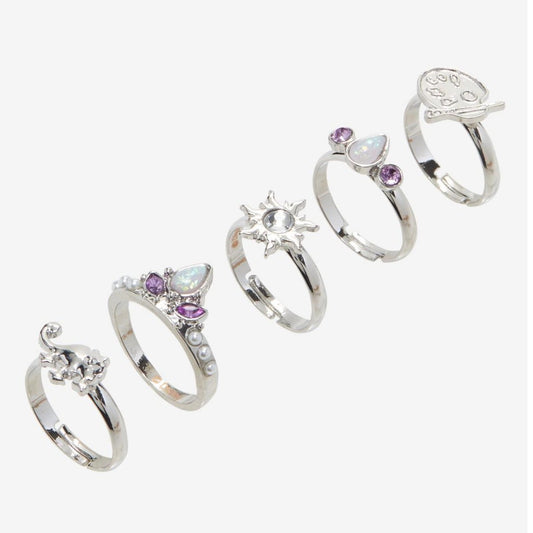 【 現貨 】Disney 迪士尼長髮公主戒指套裝  Rapunzel Rings Set - Tangled