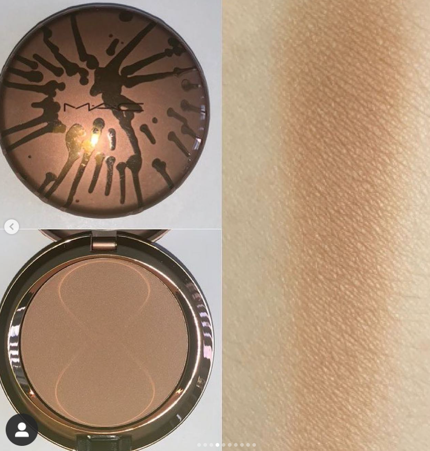 【 現貨 】MAC 限量蜜糖金修容餅RADIANT MATTE BRONZER