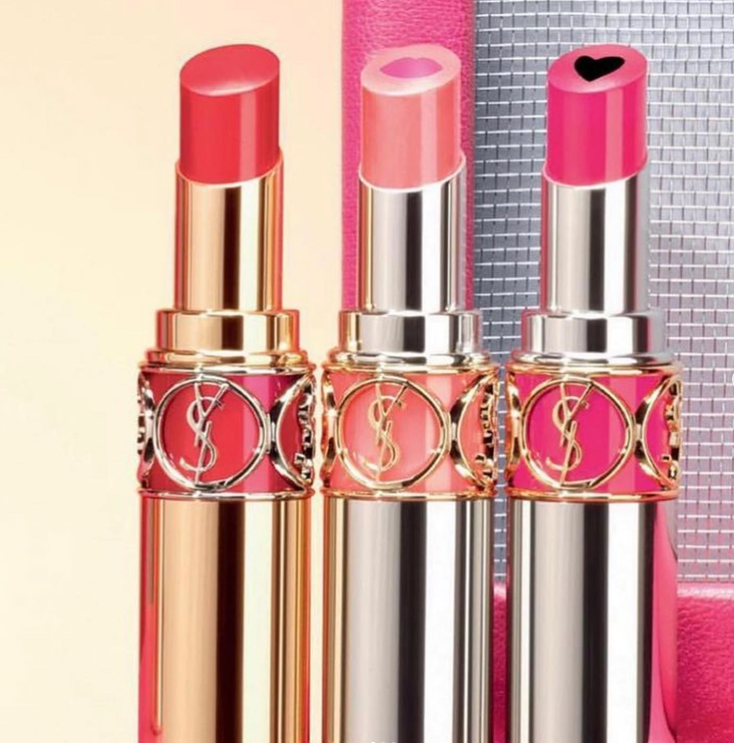 【 現貨 】 YSL 限量黑色桃心唇膏 Lipstick #2