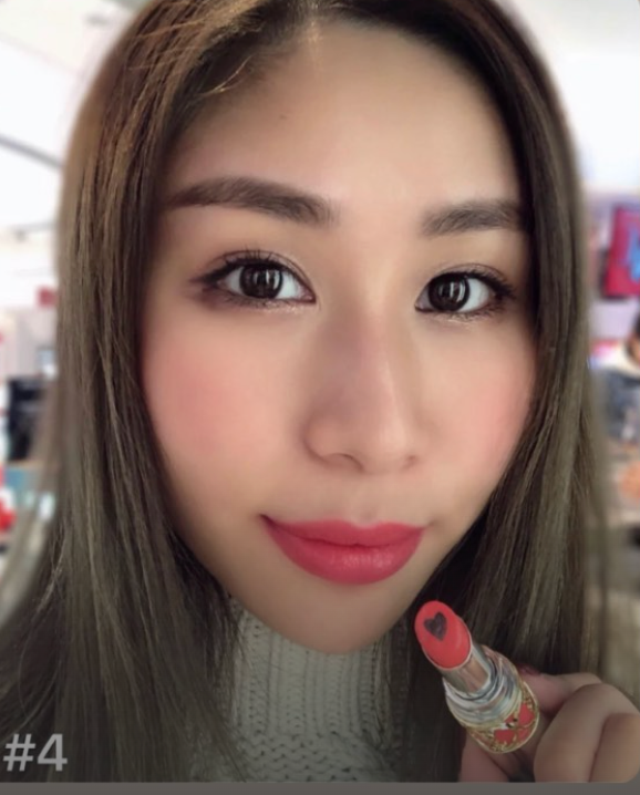 【 現貨 】 YSL 限量黑色桃心唇膏 Lipstick #2