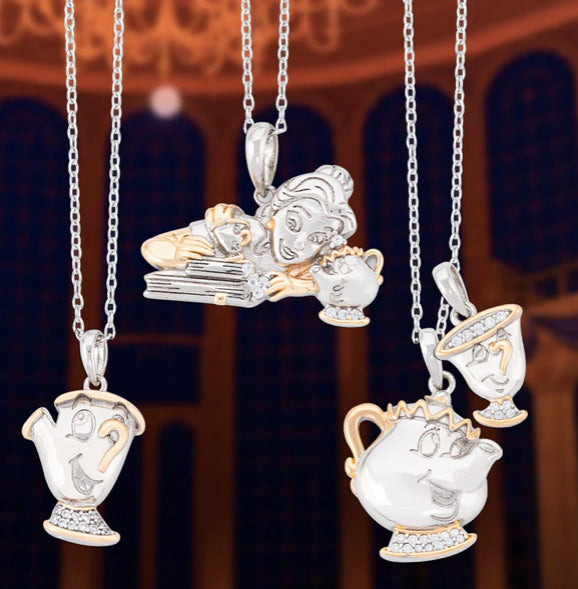 【 現貨 】Disney 迪士尼美女與野獸貝兒公主限量香薰蠟燭+首飾套裝 Candle Jewelry Set