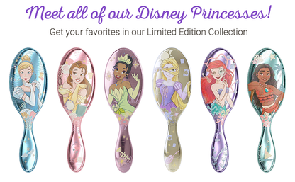 【 現貨 】Disney Ariel 美人魚公主限量乾濕兩用鬆軟梳 Comb Brush